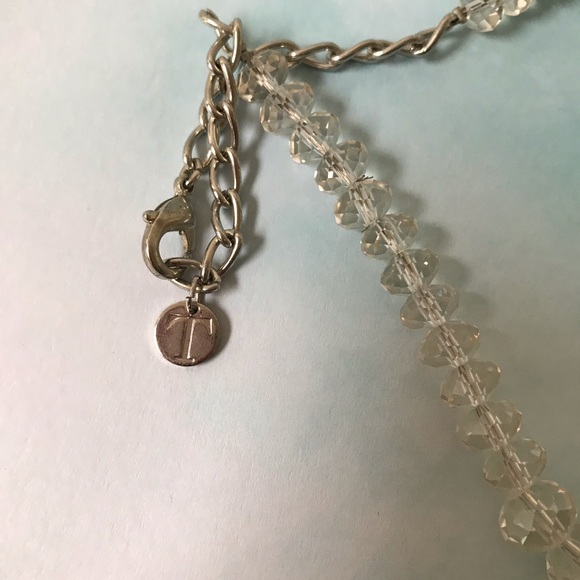 Talbots Glass Faceted Graduated Bead Necklace - Picture 6 of 6